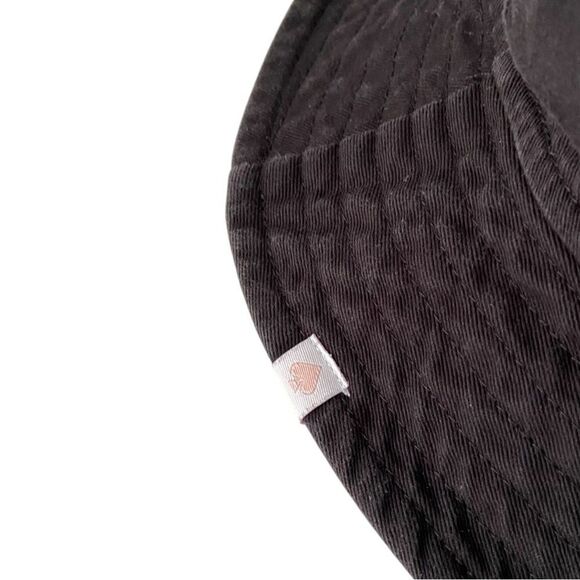 Kate Spade Black Spade Logo Bucket Hat in Black Size OS main image 5
